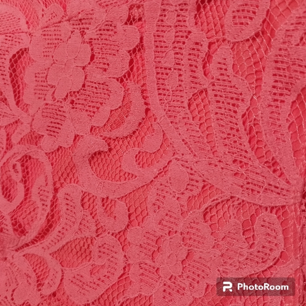 Show Me Your MuMu Sienna Lace Shorts Coral Hot Pants - Picture 4 of 7